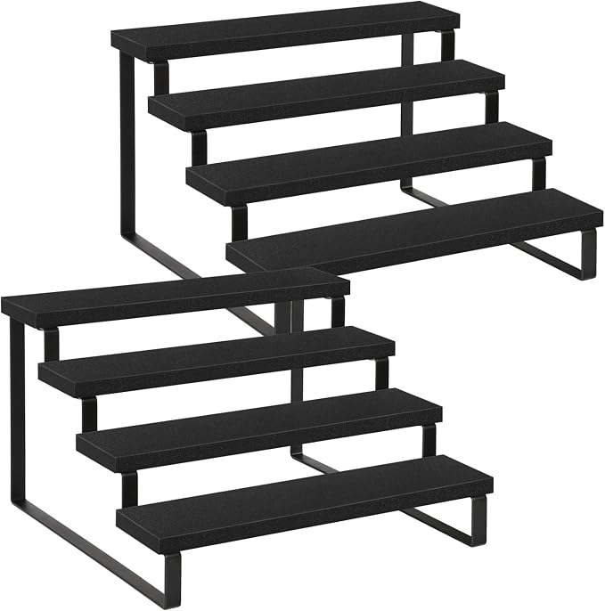 YINMIT Wooden Display Riser Stand, Tiered Perfume and Cologne Organizer Stand by YINMIT