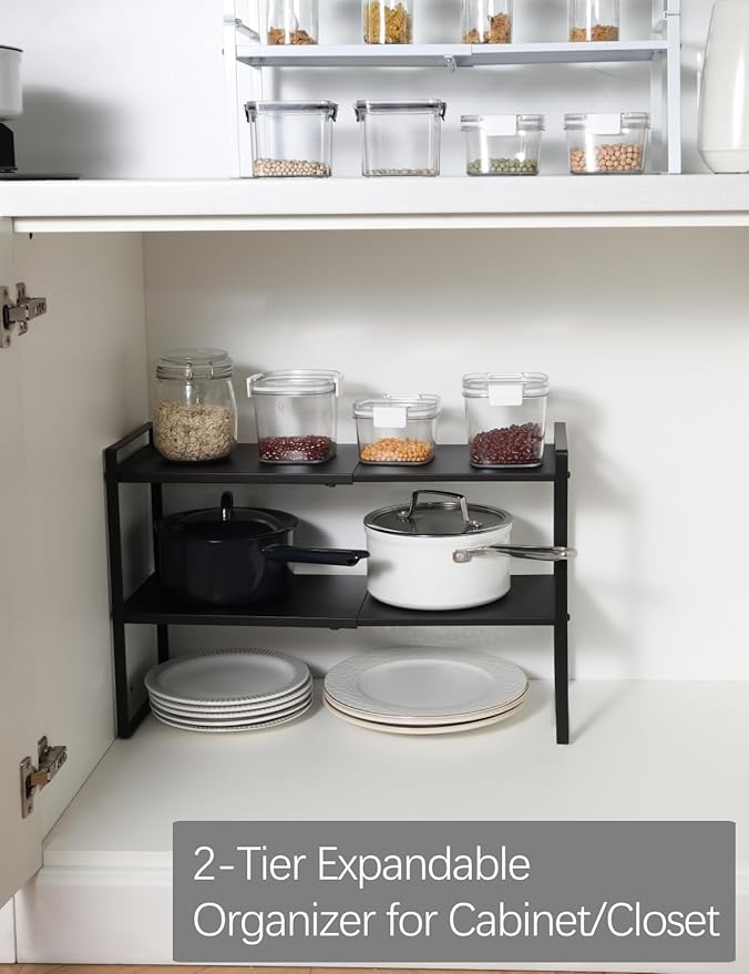 2-Tier Expandable Shelf Organizer - Image 4