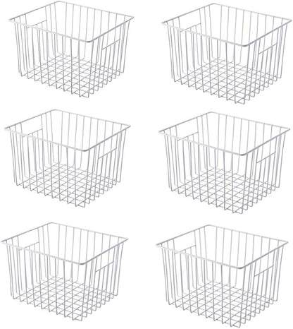 Slideep 11'' Farmhouse Freezer Food Storage Organizer Baskets Modern by WelcometotheSlideep