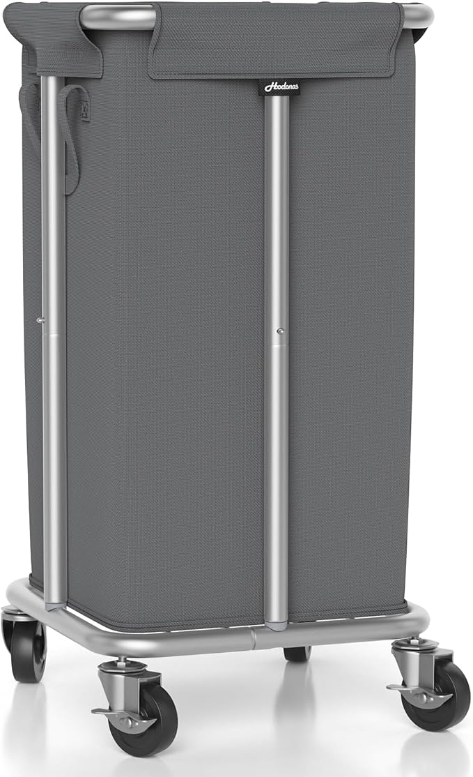 115L Laundry Basket with Wheels, 30 Gal. Rolling Laundry Hamper, Removable and - Image 8