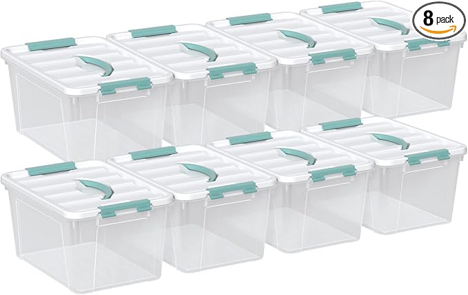14 Quarts Latching Storage Containers by DynkoNA