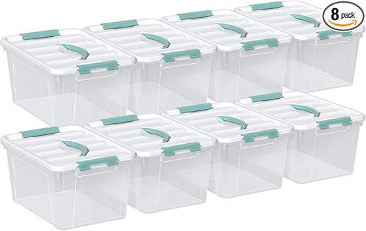 14 Quarts Latching Storage Containers by DynkoNA