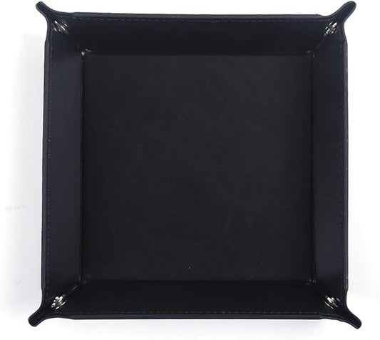 siduater Valet Tray Desktop Storage Organizer – Vegan Leather Catchall Tray by siduater