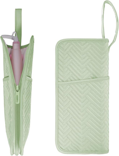 SITHON Hot Iron Holder & Mat, Heat Resistant Hair Tools Travel Bag Portable Hot by SITHON