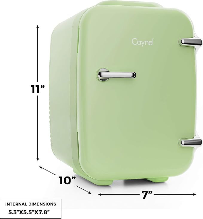 CAYNEL Mini Fridge Portable Thermoelectric 4 Liter Cooler and Warmer - Image 7