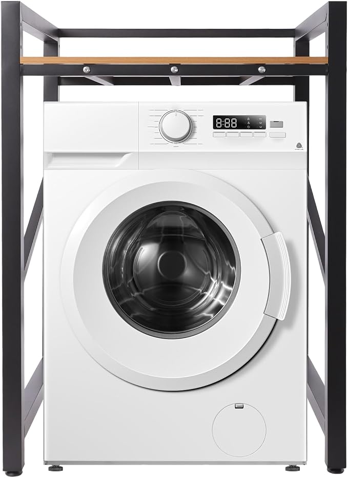 Over The Washer and Dryer Storage Shelf, Height Adjustable Washer Dryer by AngelcityCC