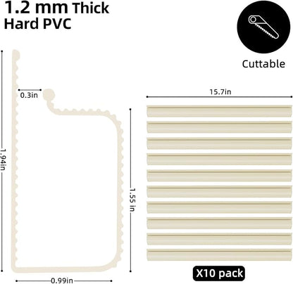 YECAYE 157in Cable Management, Cord Organizer, Easy Install Self-Adhesive Cable - Image 2