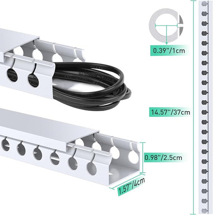 Updated White Cable Raceway Kit - Image 2