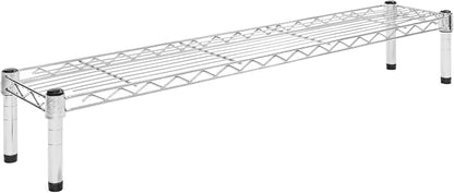 Shelving Inc. 8" d x 42" w Chrome Wire Shelving by ShelvingInc