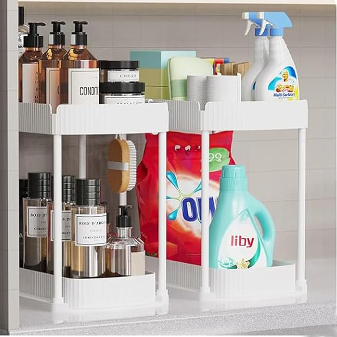 Multi-Purpose Pull-Out Storage Organizers, Under Sink & Cabinet Storage by Unknown
