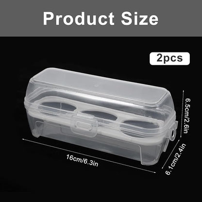 2 PCS Boiled Egg Container Boiled Egg Carrier Camping Eggs Carrier Container - Image 2