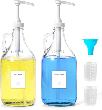 Glass Laundry Detergent Dispenser by Unknown