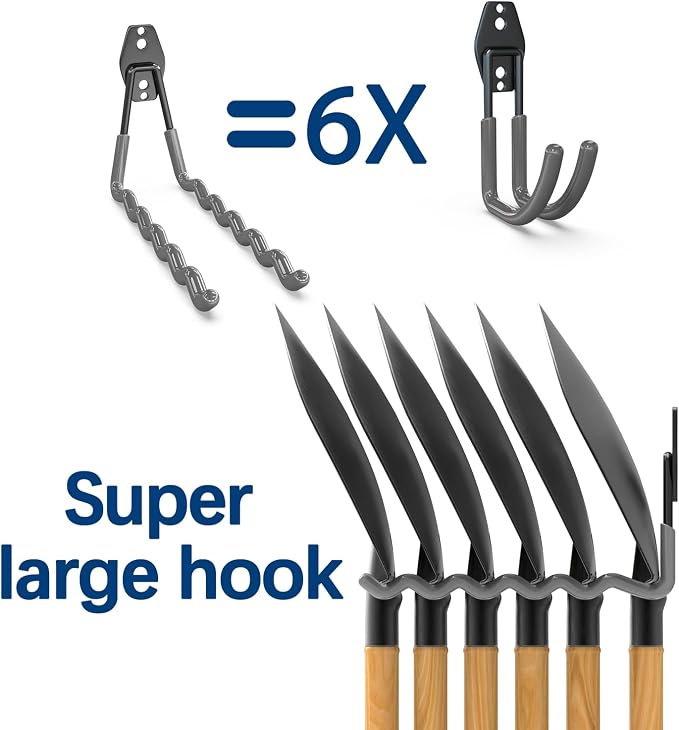 3-H Garage Wall Hooks 31 Pack, Garage Hooks Heavy Duty - Image 5