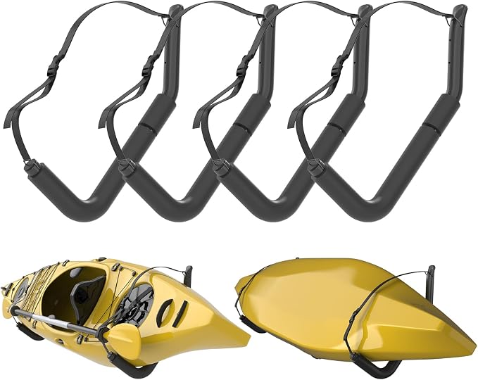 UNITEDPOWER Kayak Storage Racks, Heavy Duty Garage Hangers, Jumbo Wall Hooks by UNITEDTOOLSUNITEDPOWER