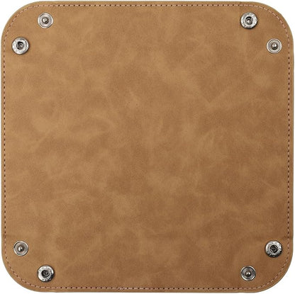 siduater Valet Tray Desktop Storage Organizer – Vegan Leather Catchall Bedside by siduater