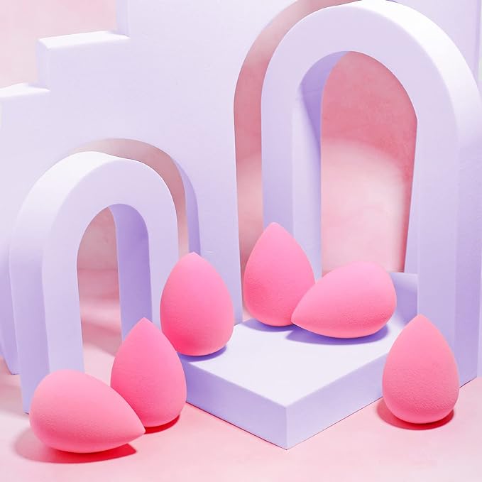 AOA Studio Collection makeup Sponge Set Latex Free and High-definition Set of 6 - Image 6