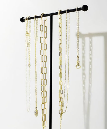VROOMIUM Necklace Holder- Ceramic Base 1ft Height Jewelry Organizer Stand - Image 2