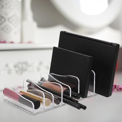 Uonlytech 2pcs Transparent Eyeshadow Palettes Organizer Makeup Holder Cosmetic - Image 2