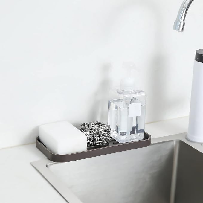 Silicone Kitchen Sink Organizer Tray - Image 8