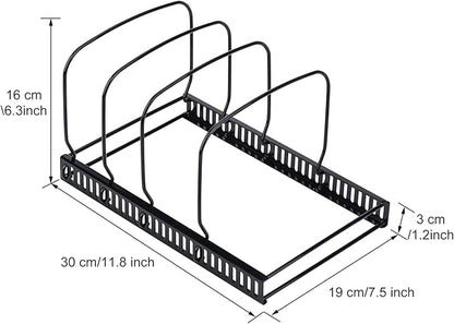 Toplife 10+ Bakeware Organizer Rack - Image 2