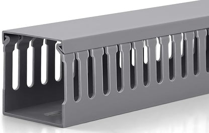ZhiYo 99in Professional Server Rack Cable Management Raceway, H2in x W2in Cable by ZhiYo