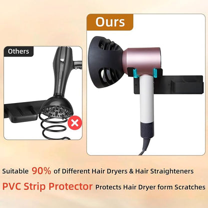 Hair Dryer and Straightener Holder, Upgraded Hair Straightener Holder - Image 6