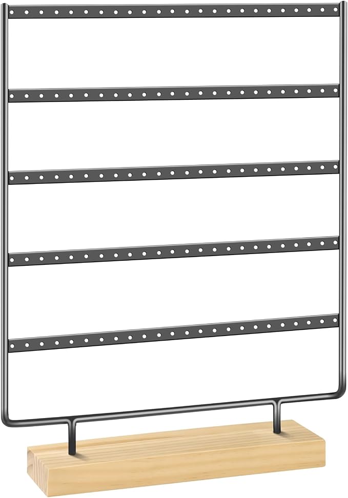 Earring Holder Organizer, Ear Jewelry Tree Organizer by shidaishiyehome