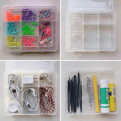 9 Grids Plastic Storage Compartment Organizer Container - Image 6