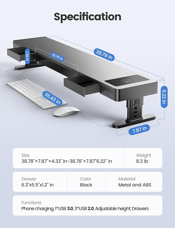 meatanty Dual Monitor Stand - Image 7