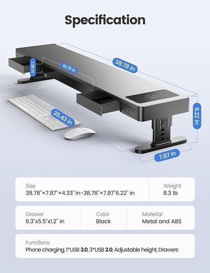 meatanty Dual Monitor Stand - Image 7