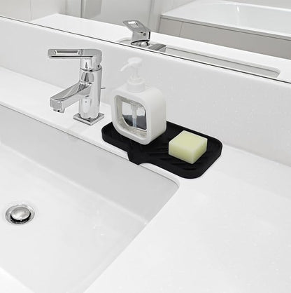 Yasmen Silicone Bathroom Soap Dishes, Sink Sponge Holder - Image 3
