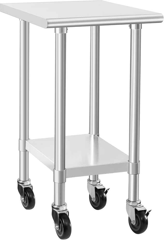 HARDURA Stainless Steel Commercial Table Prep & Work Table by HARDURA