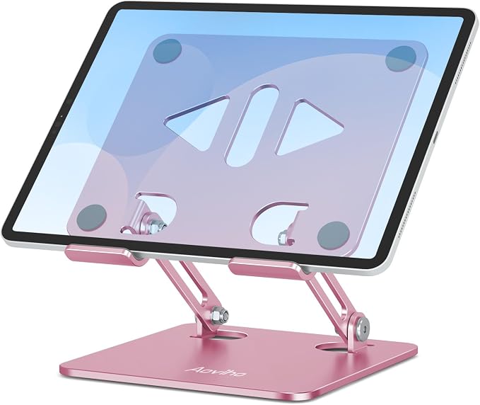 Tablet Stand Holder for Desk, Adjustable Desktop Tablet Holder, Foldable - Image 8