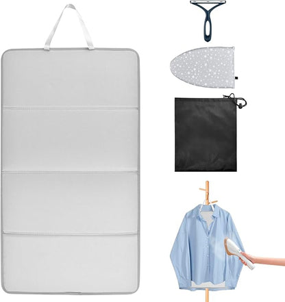 Steamer Board for Clothes with Ironing Glove, Stand for Steaming Clothes by Toutoulee