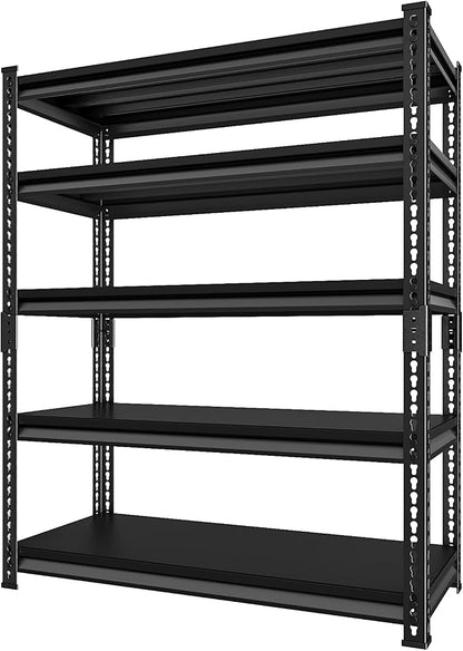 Garage Shelving Heavy Duty 2500LBS Loads, 5-Tier Metal Shelving Units and - Image 9