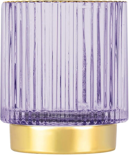 DASITON Makeup Brush holder Organizer, Crystal Cosmetic Makeup Brush Glass by DASITON