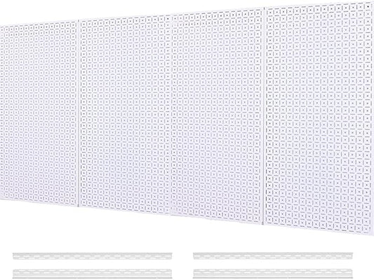 OmniWall 16" x 32" Metal Pegboard Panel 4-Pack by OmniWall