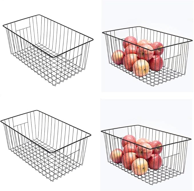 16inch Upright Freezer Organizer Baskets by Y.Z.Bros