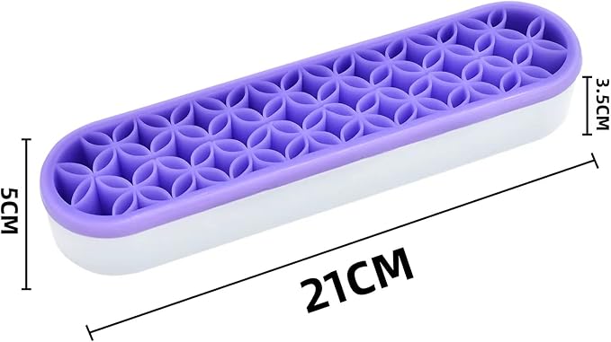 2 PCS Multi-Purpose Cosmetic Storage Box, Desktop Organizers Silicone Make Up - Image 2