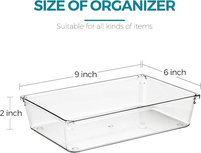 4 Pack Drawer Organizer - Image 2
