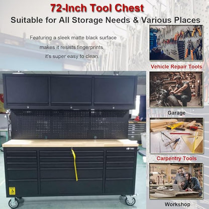 2 Pack - 72" Rolling Tool Chest - Image 7