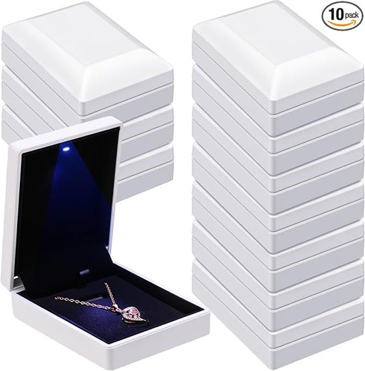 Landical 10 Pcs Pendant Necklace Box by Landical