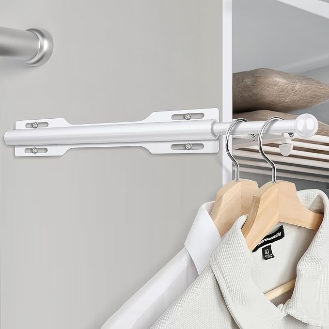 FIRJOY 12" Valet Rod for Closet Pull Out - Image 6
