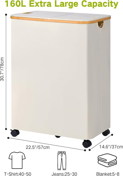 efluky Double Laundry Hamper - Image 6