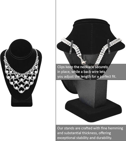 MOOCA Jewelry Display Set, Necklace Display Bust, Earring Organizer, Ring - Image 3