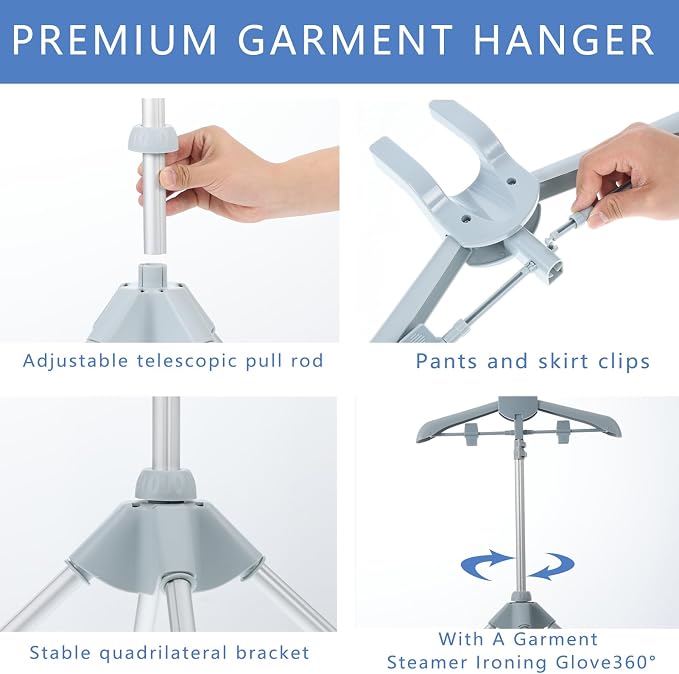 Garment Steamer Rack & Garment Ironing Glove - Image 4