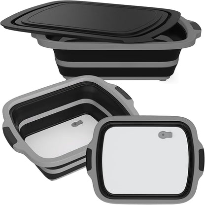 2-Pack XL Collapsible BBQ Prep Tub by COSPARX