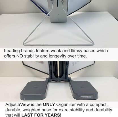 Ultimate Office AdjustaView 20-Pocket Desk Reference Organizer - Image 4