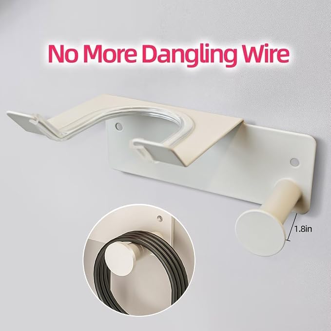 Hair Dryer Holder, HairDryer Holder Wall Mounted, Self Adhesive Blow Dryer - Image 4