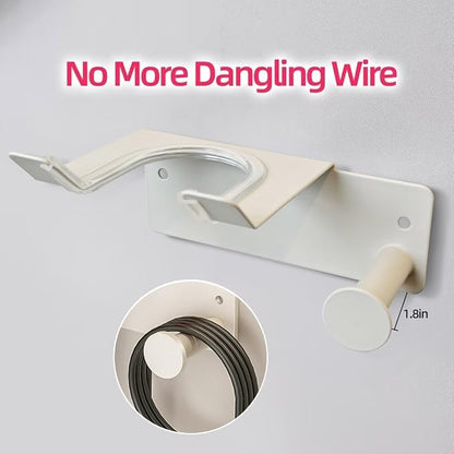 Hair Dryer Holder, HairDryer Holder Wall Mounted, Self Adhesive Blow Dryer - Image 4